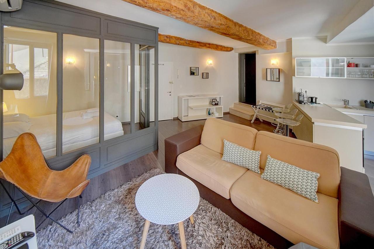 Immogroom - Ac - Full Comfort - City Center Of Cannes Luaran gambar